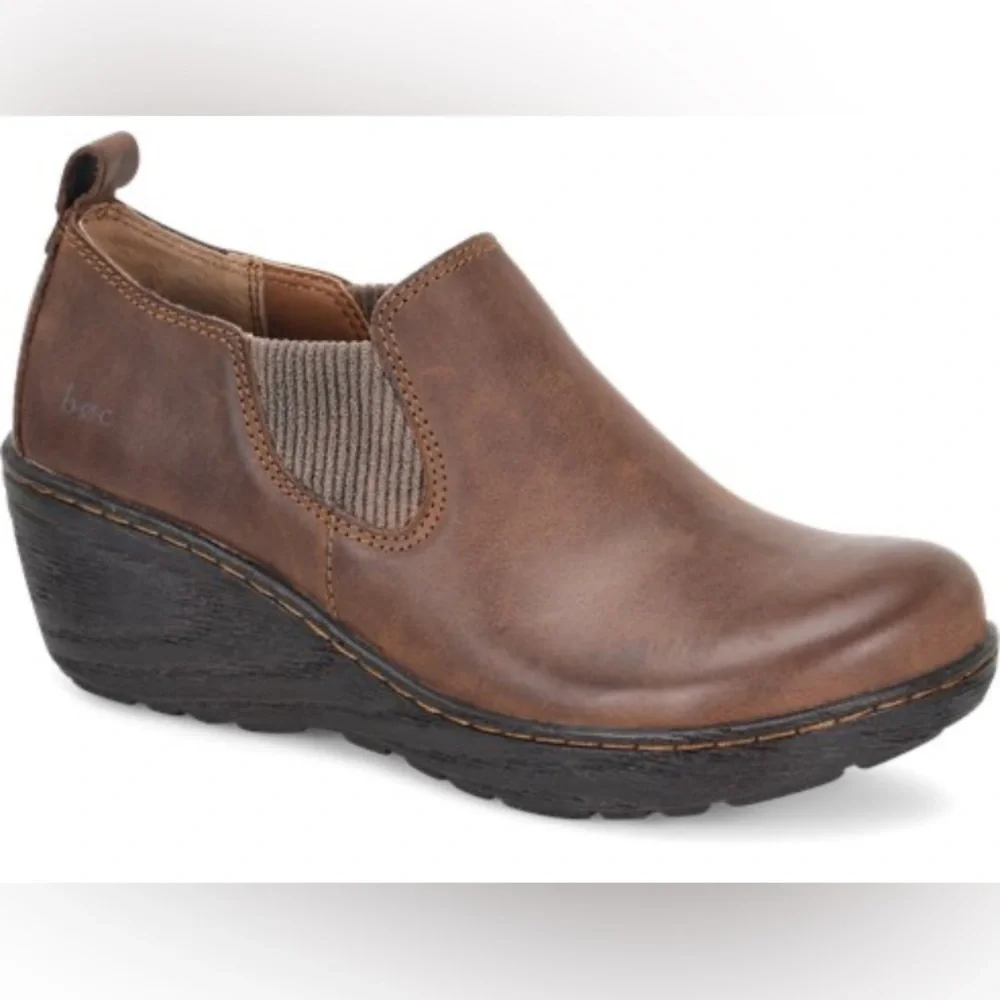 BOC Stefano wedge clog leather‎ size 11